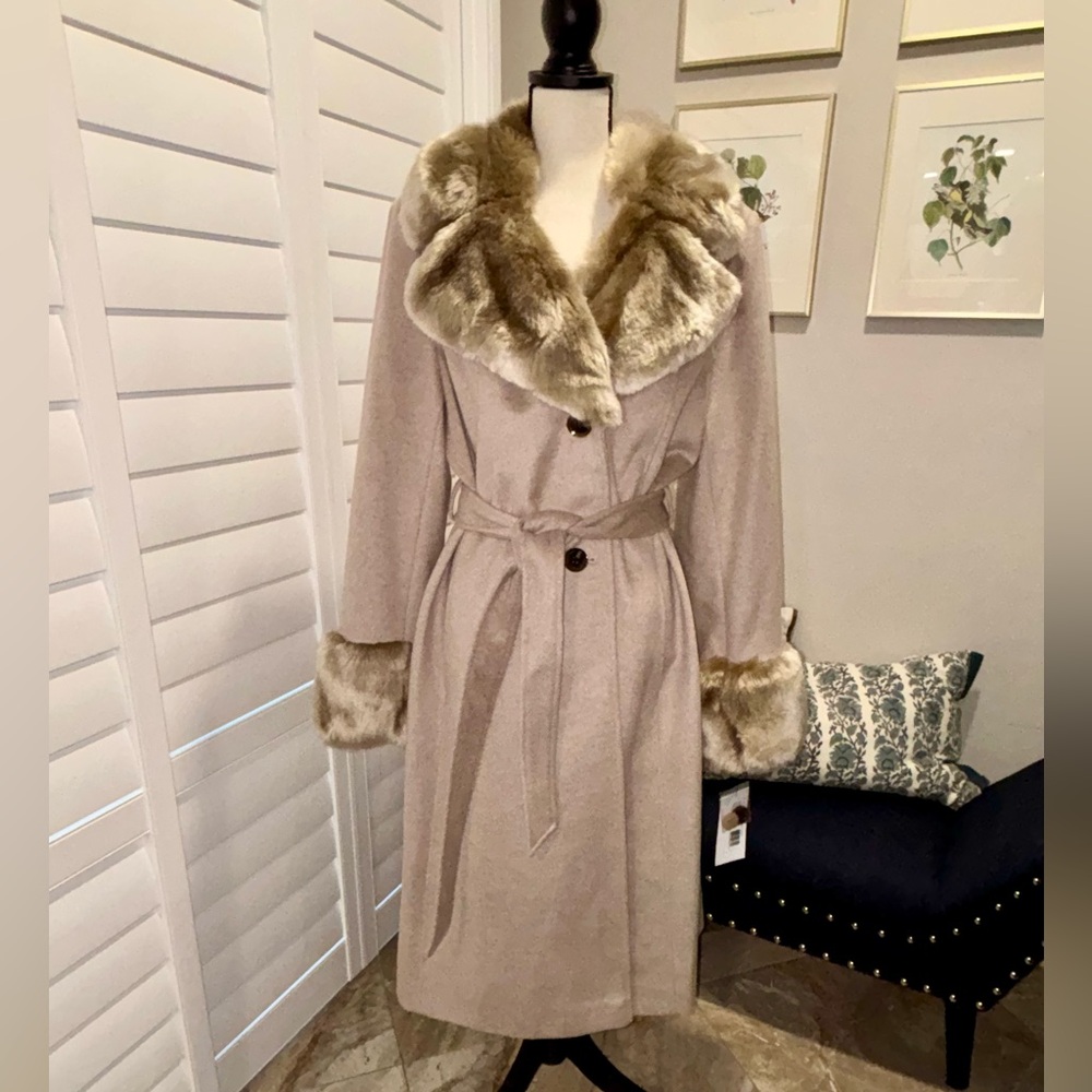Fur Collar Coat